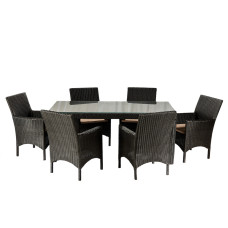 Комплект меблів Монако, чорний