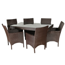 Комплект меблів Монако, коричневий