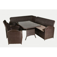 Садовий комплект Софія, коричневий