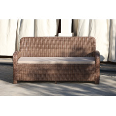 Диван з ротангу Амелія, табако