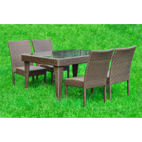 Садовий комплект Мокко Мідл, коричневий