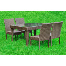 Садовий комплект Мокко Мідл, коричневий