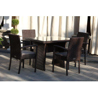 Садовий комплект Рондо Класік Квадро, коричневий