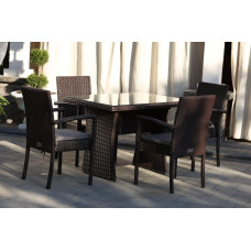 Садовий комплект Рондо Класік Квадро, коричневий