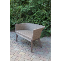 Диван з ротангу Андора, бежево-коричневий