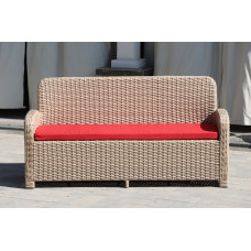 Диван з ротангу Амелія, бежевий