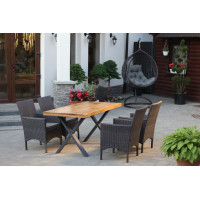 Садовий комплект Монако Преміум, чорний