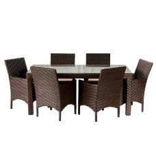 Садовий комплект Монако Максі Плюс, коричневий