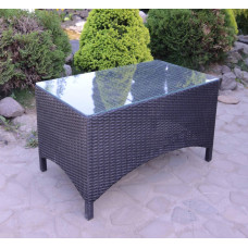 Стіл із ротангу Марат коричневий, 71*48*47