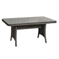 Стіл з ротангу Амелія антрацит, 154*95*71