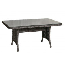 Стіл з ротангу Амелія антрацит, 154*95*71