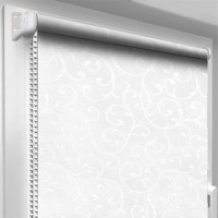 Рулонна штора TM "DecoSharm" Акант 2018 Білий 55.0х170 см