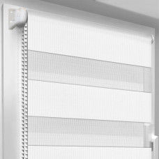 Рулонна штора День-Ніч Oasis Білий 130х170 см