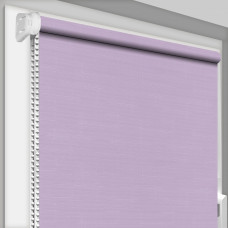 Рулонна штора ТМ "DecoSharm" Льон 611 відкритого типу Світлий бузок 1500 x 1700 мм