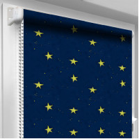 Рулонна штора TM "DecoSharm" В310 синя 150х170 см