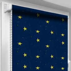 Рулонна штора TM "DecoSharm" В310 синя 150х170 см