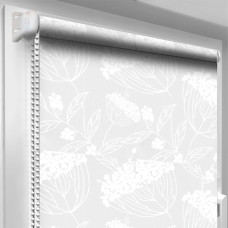 Рулонна штора TM "DecoSharm" В743 Сіра 150х170 см