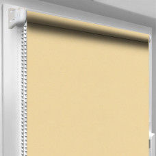 Рулонна штора Oasis Блекаут ТЕРМО пряжене Молоко 60.0х170 см