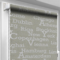 Рулонна штора TM "DecoSharm" В914 Сіра 40.0х170 см