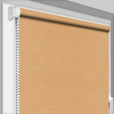 Рулонна штора ТМ "DecoSharm" Льон 2071 відкритого типу Персиковий 625 x 1700 мм