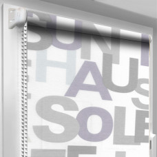 Рулонна штора TM "DecoSharm" В391 / 1 Сіра 82.5х170 см