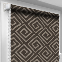 Рулонна штора TM "DecoSharm" В1027 Шоколад 82.5х170 см