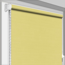 Рулонна штора ТМ "DecoSharm" Льон 602 відкритого типу Золотистий 1100 x 1700 мм